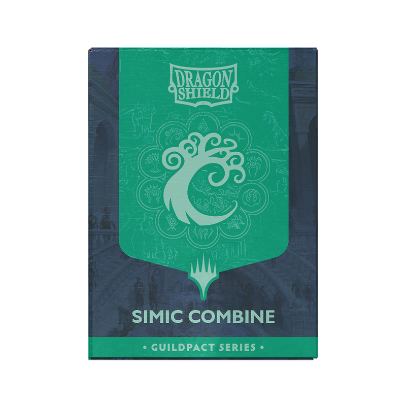 Dragon Shield: Standard 100ct Dual Matte Art Sleeves - Simic Combine