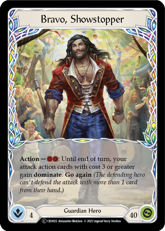 Bravo, Showstopper [U-CRU022] (Crucible of War Unlimited) Unlimited Normal