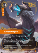 front of card Elder Dragon [Unleashed] 118/219
