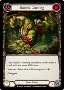 Rumble Grunting (Blue) [DYN024] (Dynasty) Rainbow Foil