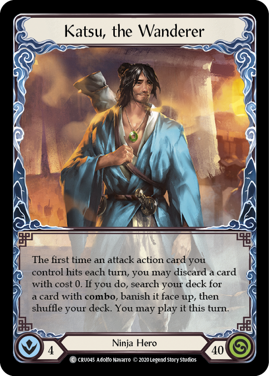Katsu, the Wanderer [CRU045] (Crucible of War) 1st Edition Normal