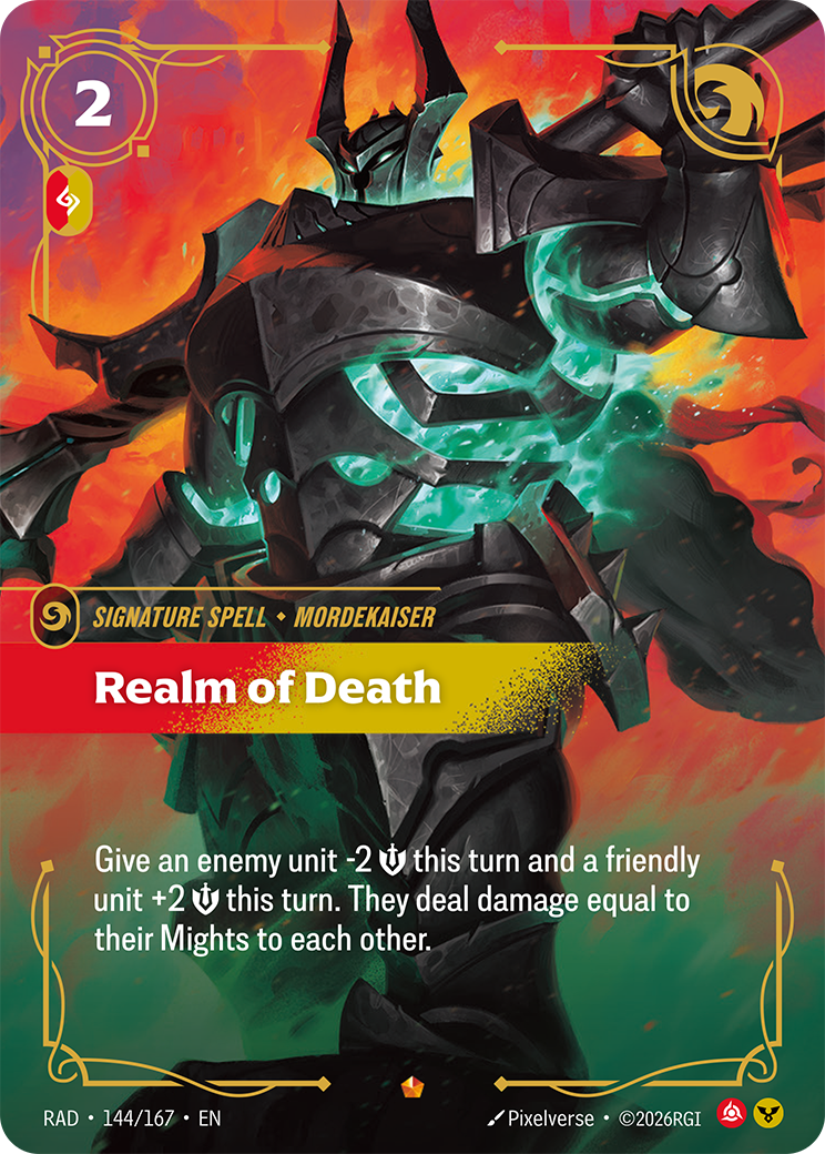front of card Realm of Death [Radiance] 144/167