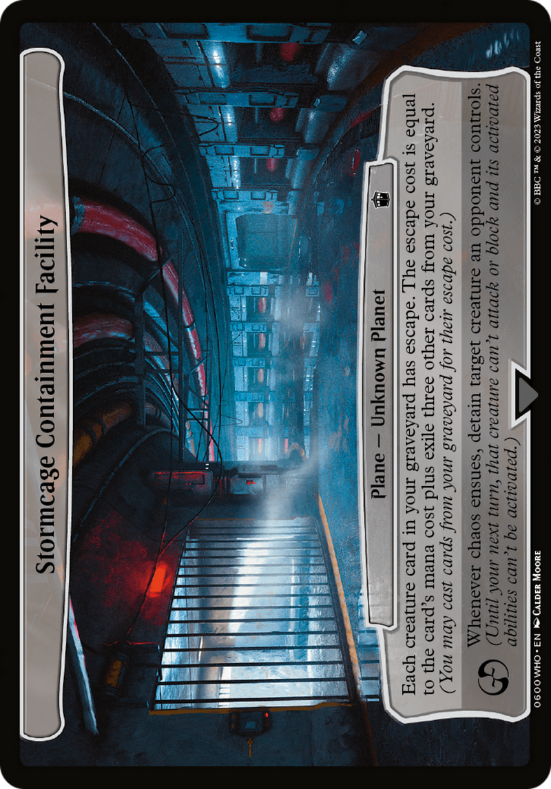 (Oversized Plane) Stormcage Containment Facility [Doctor Who Planes]