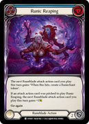 Runic Reaping (Blue) [DYN187] (Dynasty) Rainbow Foil