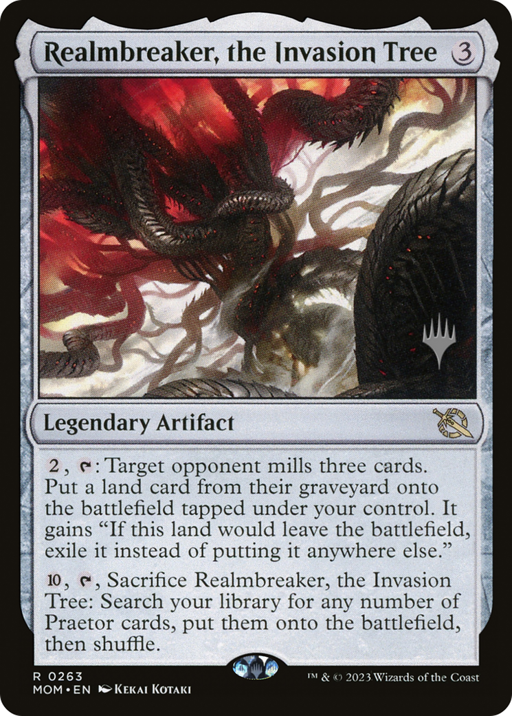Realmbreaker, the Invasion Tree (Promo Pack) [March of the Machine Promo Pack]