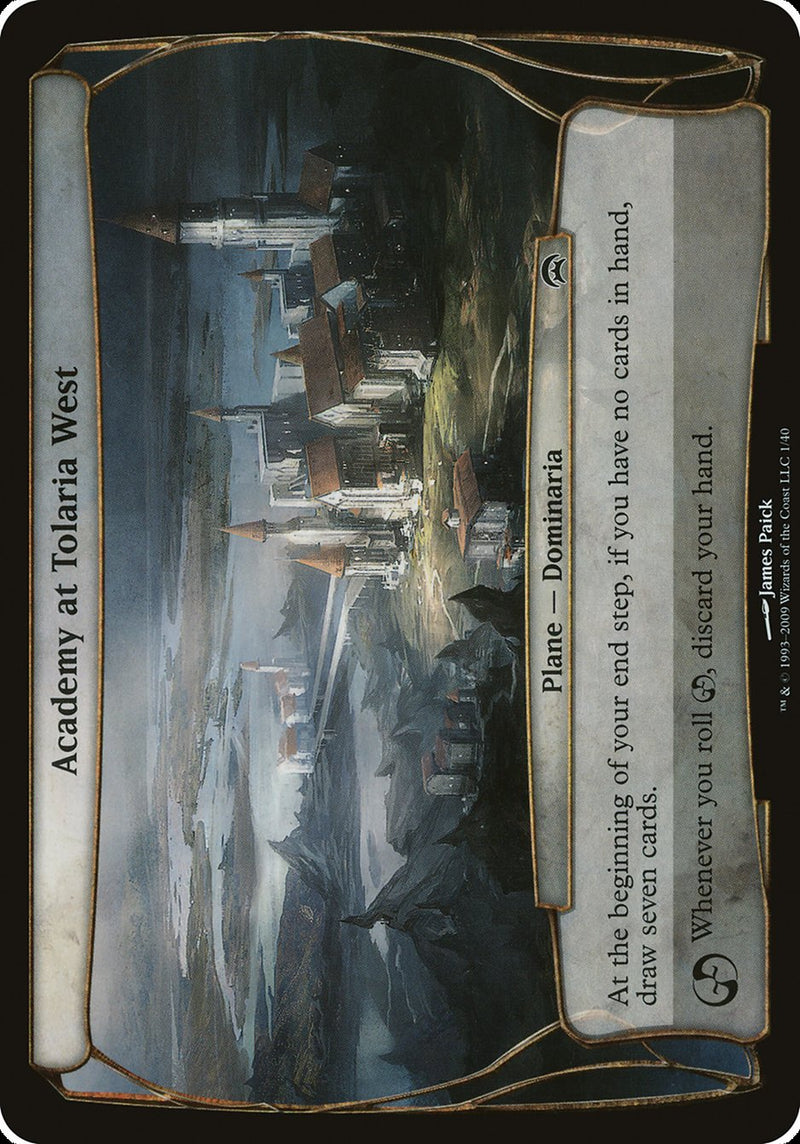 (Oversized Plane) Academy at Tolaria West [Planechase]