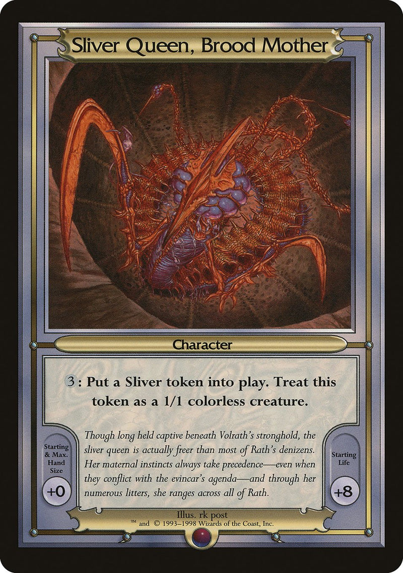 (Oversized Vanguard) Sliver Queen, Brood Mother [Vanguard Series]