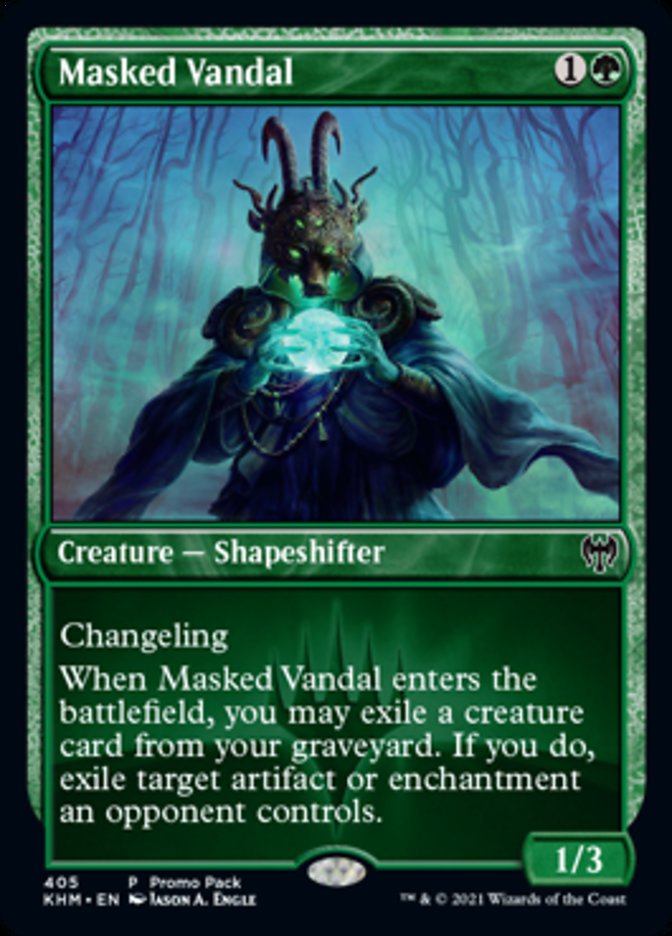 Masked Vandal (Promo Pack) [Kaldheim Promo Pack]