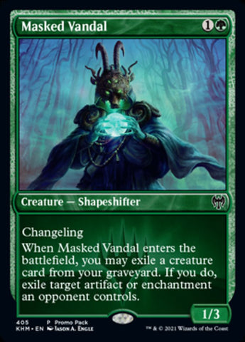 Masked Vandal (Promo Pack) [Kaldheim Promo Pack]