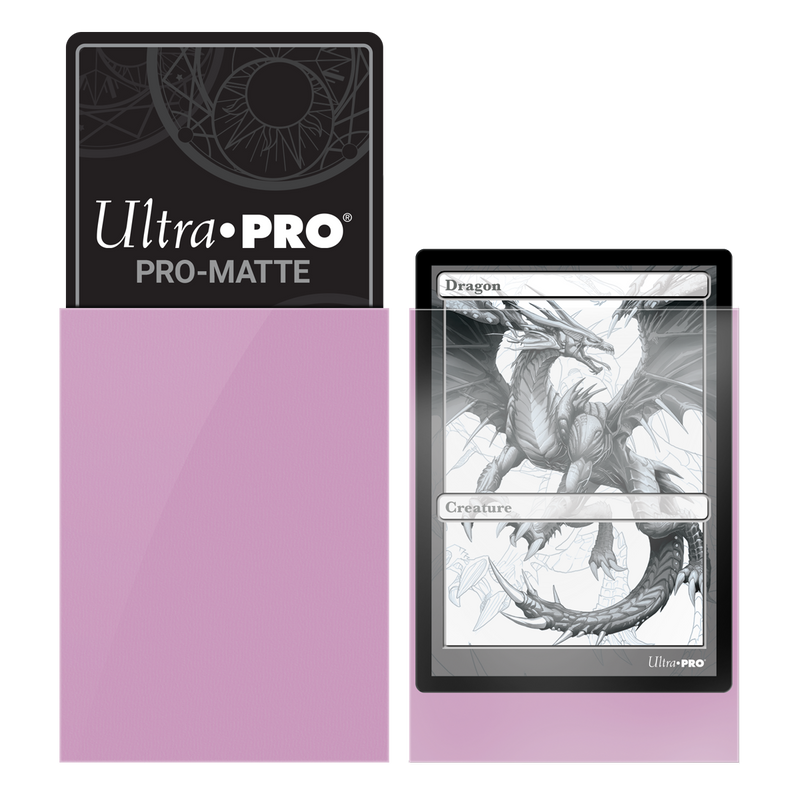 Ultra PRO: Standard 50ct Sleeves - PRO-Matte (Pink)