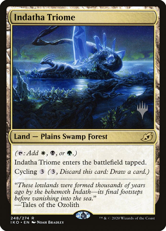Indatha Triome (Promo Pack) [Ikoria: Lair of Behemoths Promo Pack]
