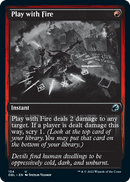 Play with Fire [Innistrad: Double Feature]
