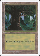 Forest (Creature in Tree Hole) (4th Ed 1996 Dated) [Introductory Two-Player Set]