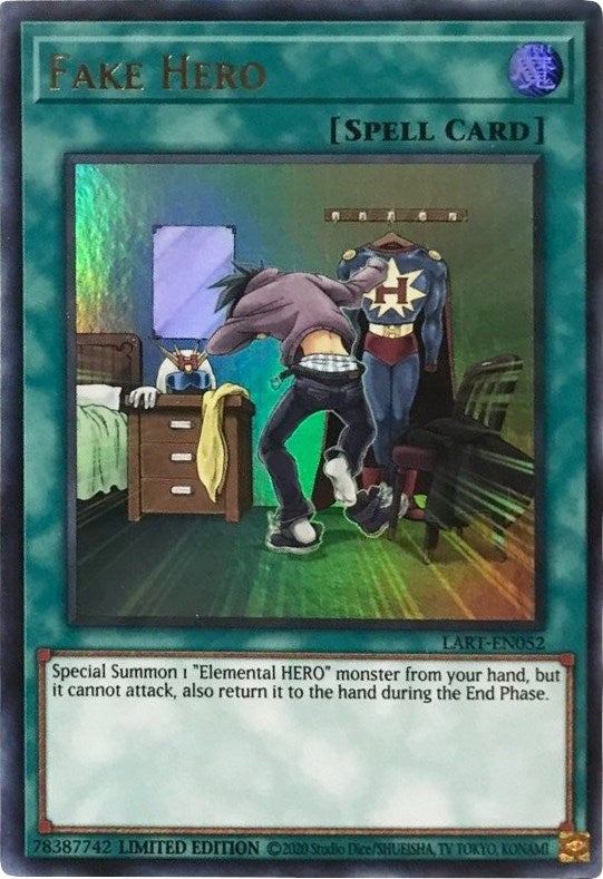 Fake Hero [LART-EN052] Ultra Rare – Fusion Gaming