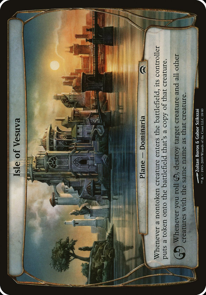(Oversized Plane) Isle of Vesuva [Planechase]