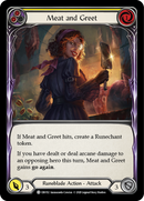 Meat and Greet (Yellow) [CRU152] (Crucible of War) 1st Edition Rainbow Foil