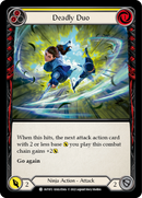 Deadly Duo (Yellow) [OUT072] (Outsiders) Rainbow Foil