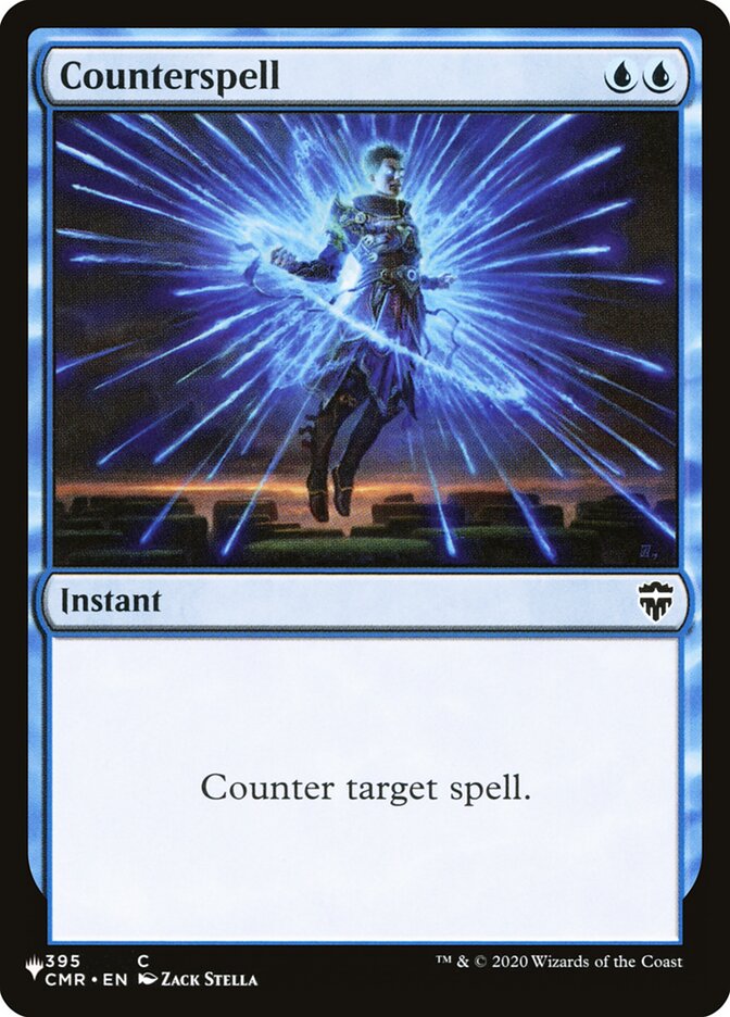 Counterspell (CMR) [Secret Lair: Heads I Win, Tails You Lose]