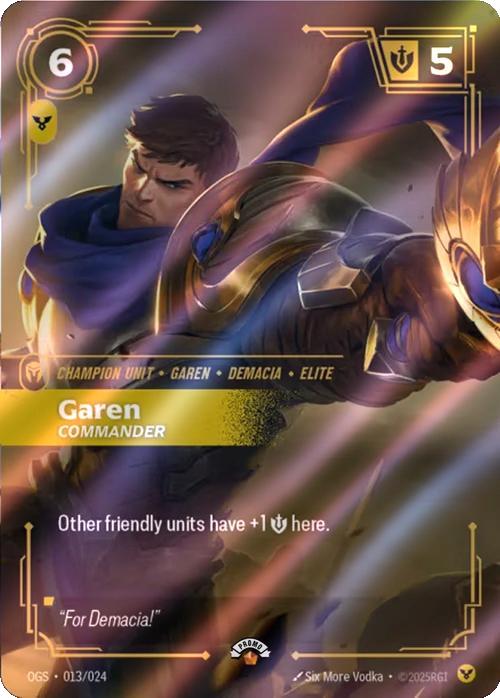 Garen - Commander [Organized Play Promos]