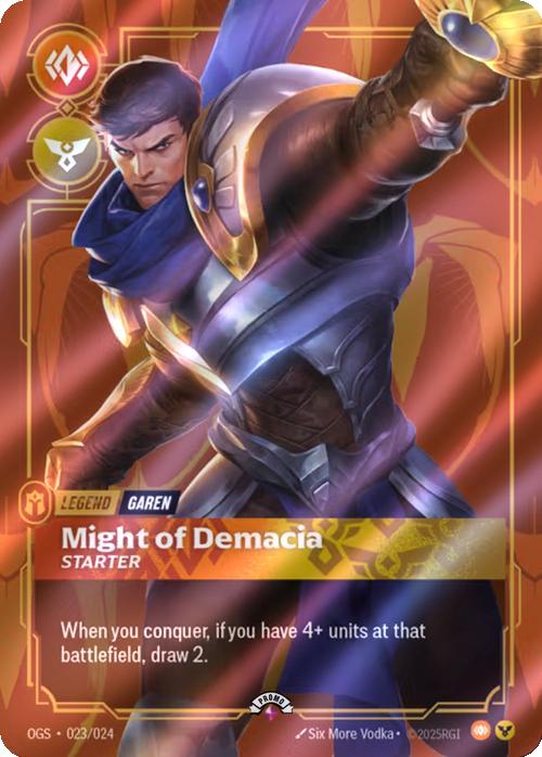 Garen - Might of Demacia [Organized Play Promos]