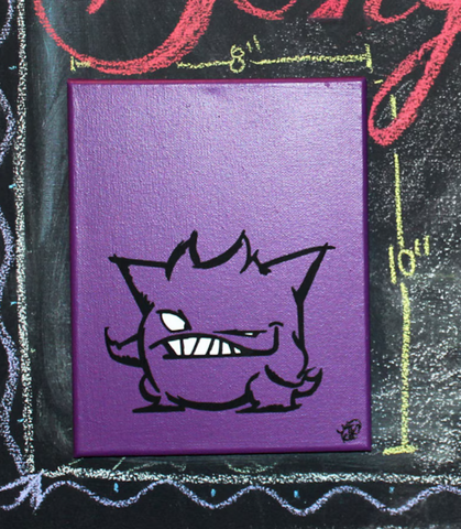 Genghole - (Hand Painted Canvas) - Rawry & Pohly Art
