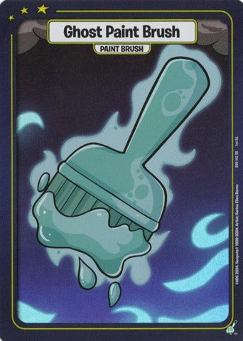Ghost Paint Brush - Defenders of Neopia - 1st Edition