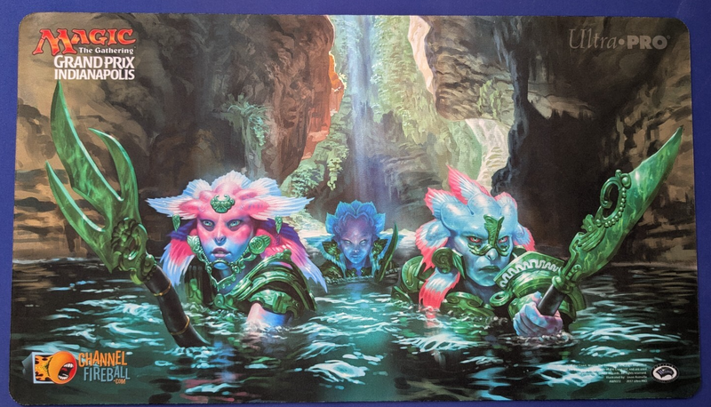 Magic Grand Prix 2018 Playmat: Indianapolis (Version 1) - Aquatic Incursion
