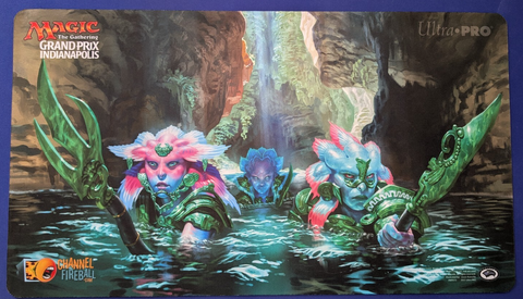 Magic Grand Prix 2018 Playmat: Indianapolis (Version 1) - Aquatic Incursion