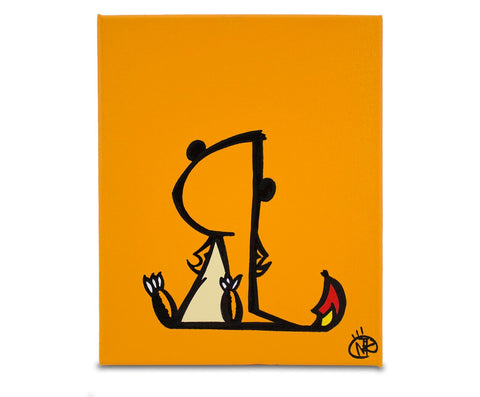Sassymander - (Archival Canvas Giclée Print) - Rawry & Pohly Art