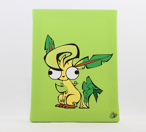 Weedwhackeon - (Archival Canvas Giclée Print) - Rawry & Pohly Art