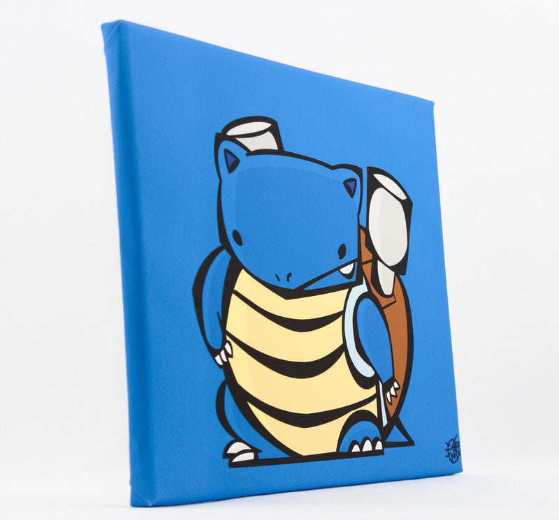 Blastball - (Archival Canvas Giclée Print) - Rawry & Pohly Art