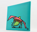 Herpaderpasaur - (Archival Canvas Giclée Print) - Rawry & Pohly Art