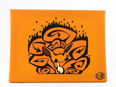 Dat Extra Tail Tho - (Archival Canvas Giclée Print) - Rawry & Pohly Art