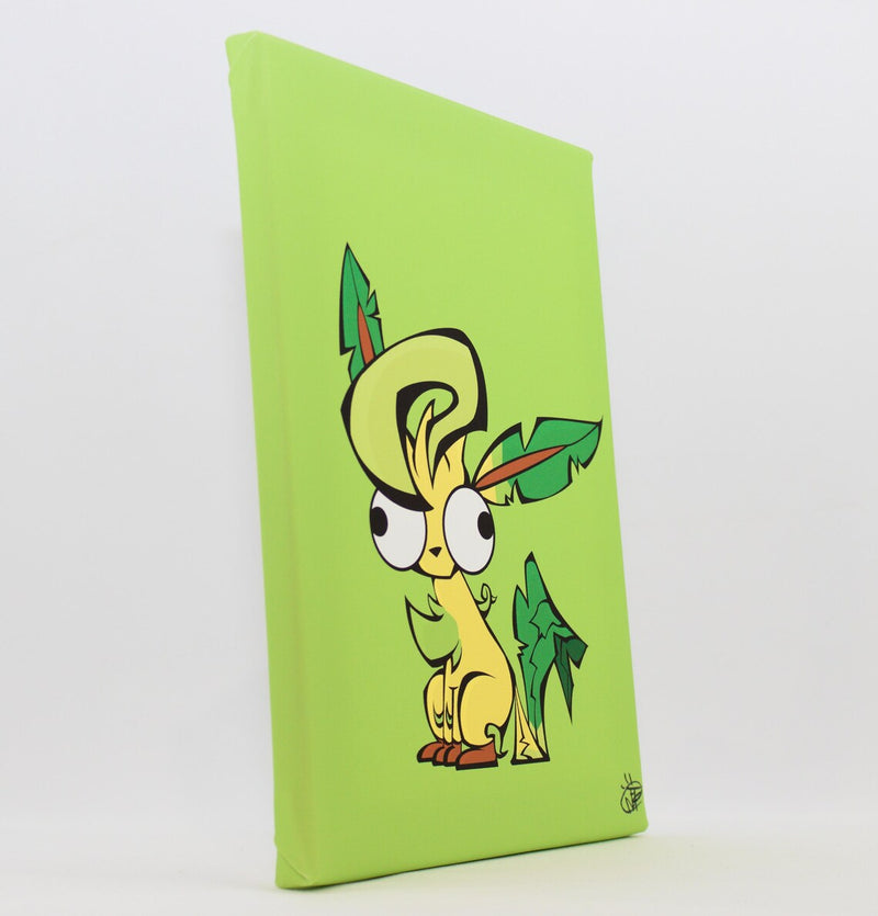 Weedwhackeon - (Archival Canvas Giclée Print) - Rawry & Pohly Art