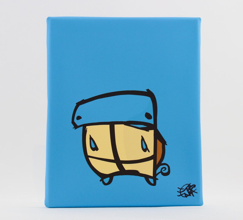 Squirtless - (Archival Canvas Giclée Print) - Rawry & Pohly Art