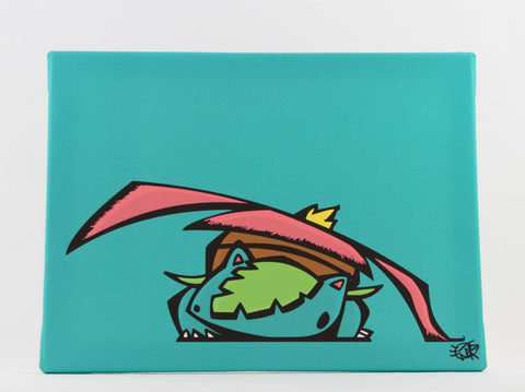 Herpaderpasaur - (Archival Canvas Giclée Print) - Rawry & Pohly Art