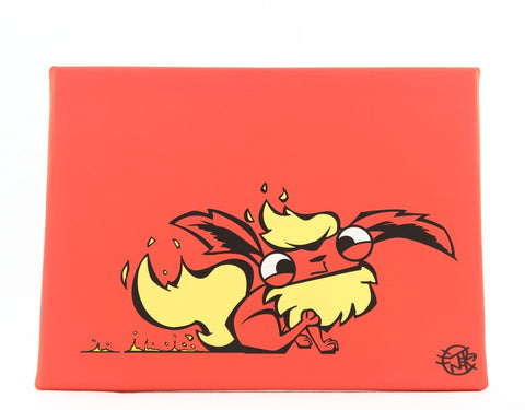 Scooteon - (Archival Canvas Giclée Print) - Rawry & Pohly Art
