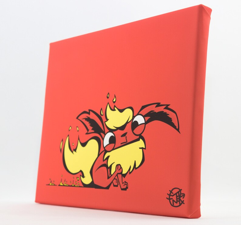Scooteon - (Archival Canvas Giclée Print) - Rawry & Pohly Art
