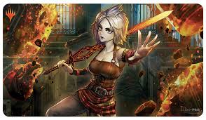 Ultra PRO: Playmat - War of the Spark (Nahiri - Alternate Art)