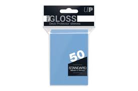 Ultra PRO: Standard 50ct Sleeves - PRO-Gloss (Light Blue)