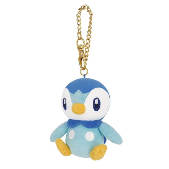 Pokemon ALL STAR COLLECTION: Plush Keychain - Piplup