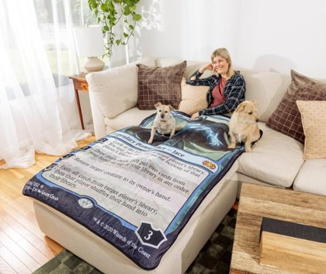 Magic: The Gathering - Fleece Throw Blanket - Jace, The Mind Sculptor