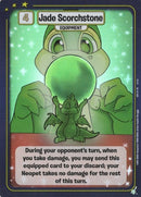 Jade Scorchstone - Defenders of Neopia - 1st Edition
