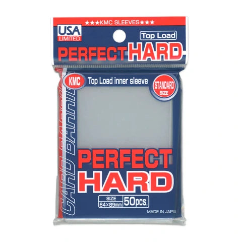 KMC Perfect Hard sleeves 50ct