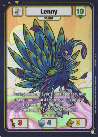 Lenny (Faerie) - Defenders of Neopia - 1st Edition