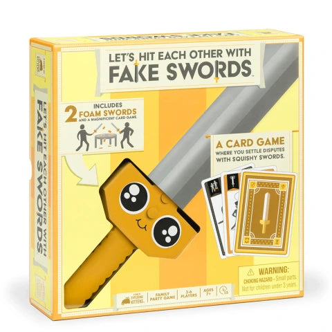 Let's Hit Each Other with Fake Swords