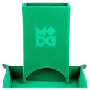 Metallic Dice Games Green Fold Up Dice Tower