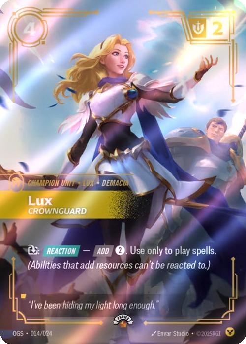 Lux - Crownguard [Organized Play Promos]