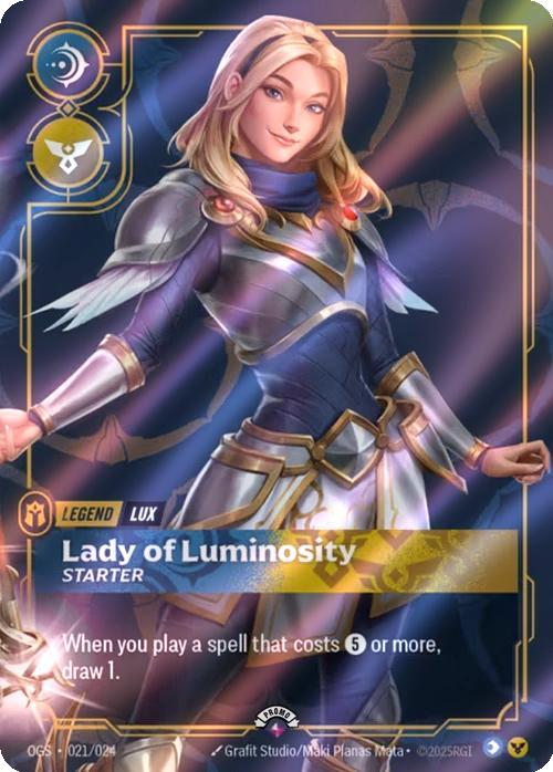 Lux - Lady of Luminosity [Organized Play Promos]