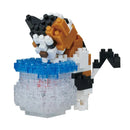 Nanoblock Figurine - Fishbowl Cat